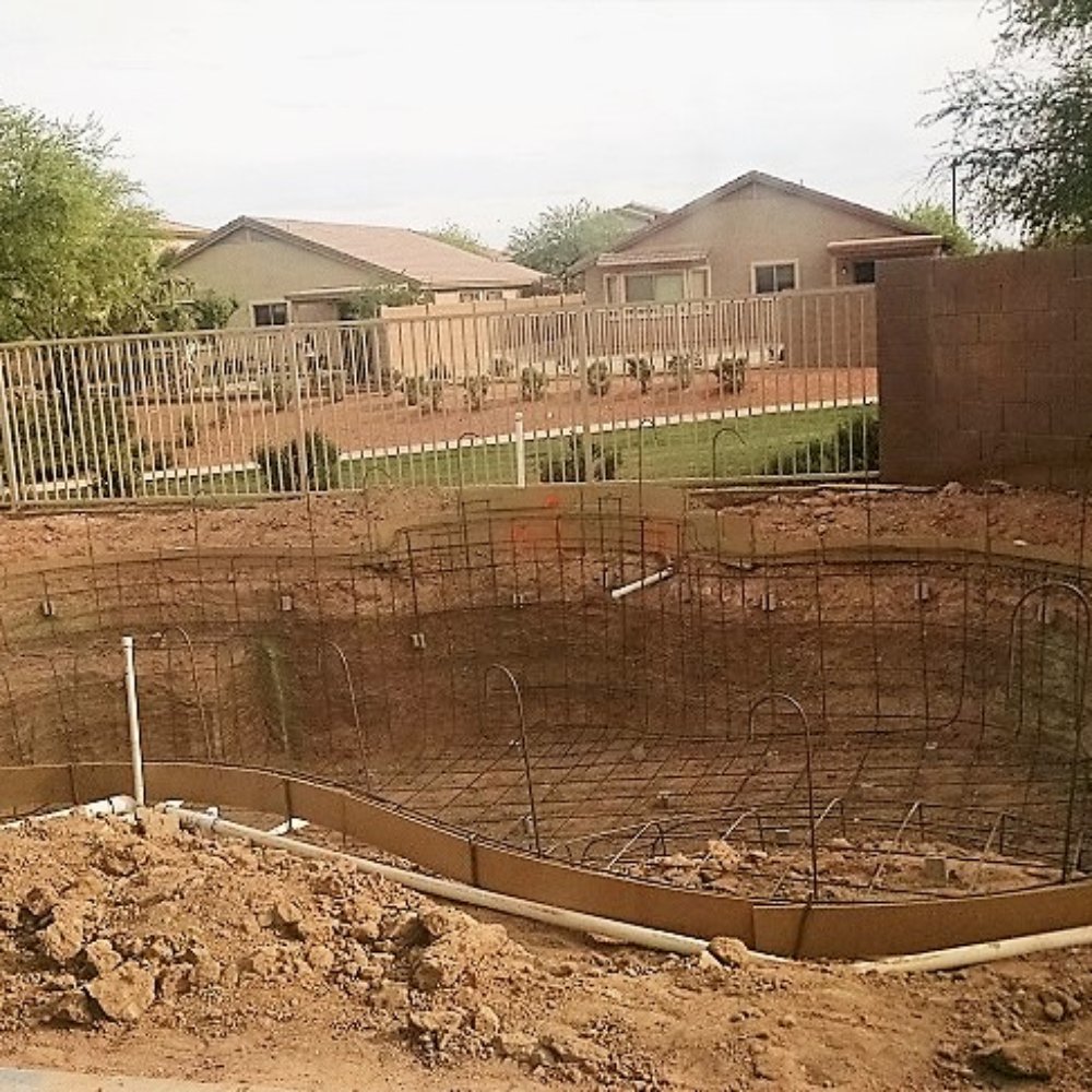 Caribbean Pools and Spas - Steel and plumbing! - Pool & Hot Tub Service Near Me - Gilbert, Arizona