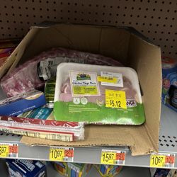Walmart Supercenter - This photo is in the craft section It must have been there a while because there was flys everywhere and the smell over there was awful.