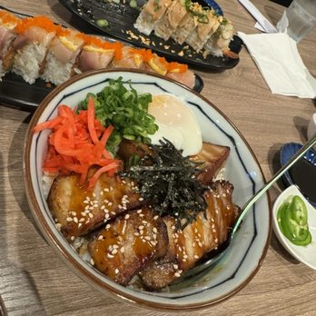 Sushi Yorimichi #2 - Pork Chashu Bowl - Sushi Bars Near Me - San Diego, California Sushi Yorimichi #2 - Pork Chashu Bowl - Sushi Bars Near Me - San Diego, California