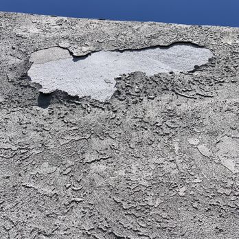 MR STUCCO MAN - Initial hole, doubled in size after the first rain of the season - General Contractors Near Me MR STUCCO MAN - Initial hole, doubled in size after the first rain of the season - General Contractors Near Me