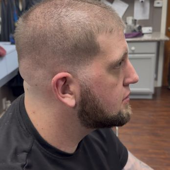 Phantom Cutz - High Bald Fade + Beard - Barbers Near Me - Medina, New York Phantom Cutz - High Bald Fade + Beard - Barbers Near Me - Medina, New York