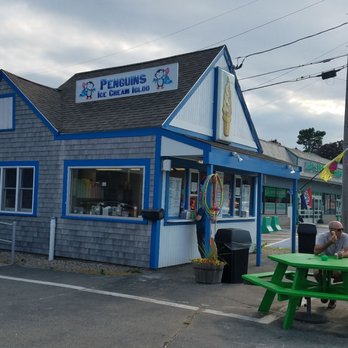 Penguins Ice Cream Igloo - A tiny space with a BIG selection of flavors - Ice Cream & Frozen Yogurt Near Me - Yarmouth, Massachusetts