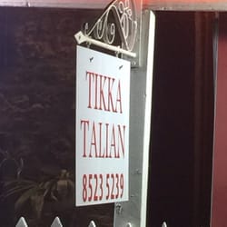 Tikka Talian - Sign with number to order