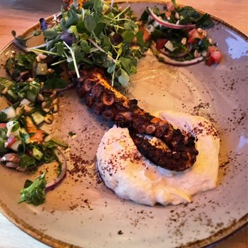 The Fed - Spanish octopus a must try for app! - New American Near Me - Clarkston, Michigan