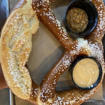 Breakside Brewery- Lake Oswego - a large pretzel with dippings - Breweries Near Me - Lake Oswego, Oregon Breakside Brewery- Lake Oswego - a large pretzel with dippings - Breweries Near Me - Lake Oswego, Oregon
