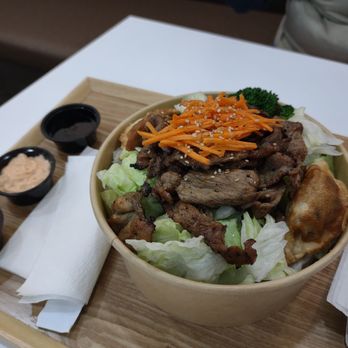 Cupbop Jangin - Pork Cupbop - Asian Fusion Near Me - Glenview, Illinois