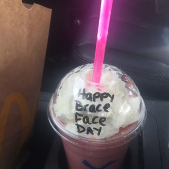 Dutch Bros Coffee - My sons lunch! Strawberry Smoothie #bracesday1 - Coffee & Tea Near Me - Meridian, Idaho Dutch Bros Coffee - My sons lunch! Strawberry Smoothie #bracesday1 - Coffee & Tea Near Me - Meridian, Idaho