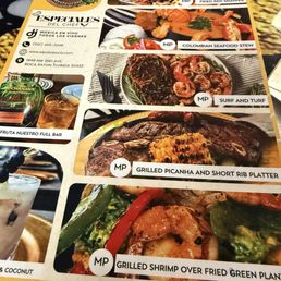 Specials of the day.
