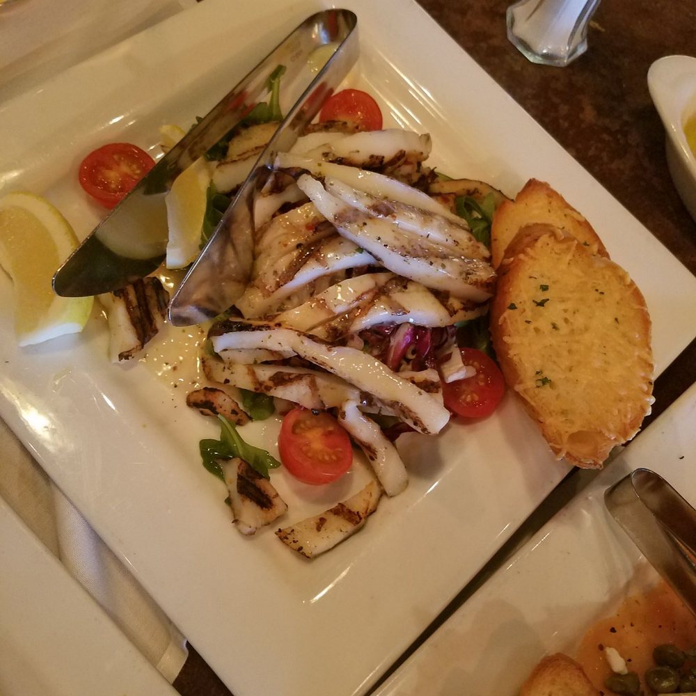Caffe De Luca - Grilled Calamari Appetizer - Italian Near Me - Forest Park, Illinois Caffe De Luca - Grilled Calamari Appetizer - Italian Near Me - Forest Park, Illinois