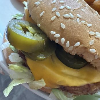 Juicy Burger 2 - Up close! - Burgers Near Me - Fresno, California