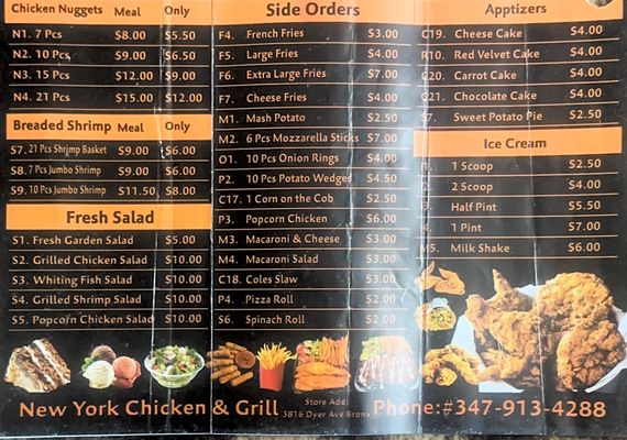 NEW YORK CHICKEN & GRILL