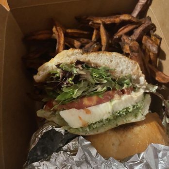 The Corner - a sandwich and french fries in a box - Sandwiches Near Me - Boulder, Colorado