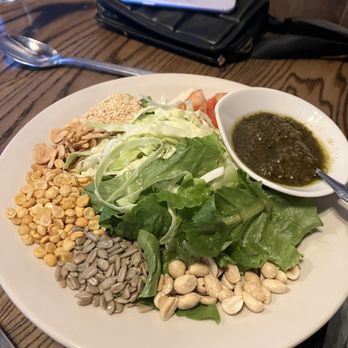 Burma Light - Tea leaf salad with the tea leaf dressing on the side - Noodles Near Me - Folsom, California Burma Light - Tea leaf salad with the tea leaf dressing on the side - Noodles Near Me - Folsom, California