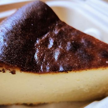 T55 Patisserie - Slice of Basque cheesecake (4/17/24) - Desserts Near Me - Bothell, Washington T55 Patisserie - Slice of Basque cheesecake (4/17/24) - Desserts Near Me - Bothell, Washington