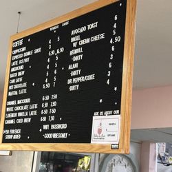 Bakes By Bree - Menu Board