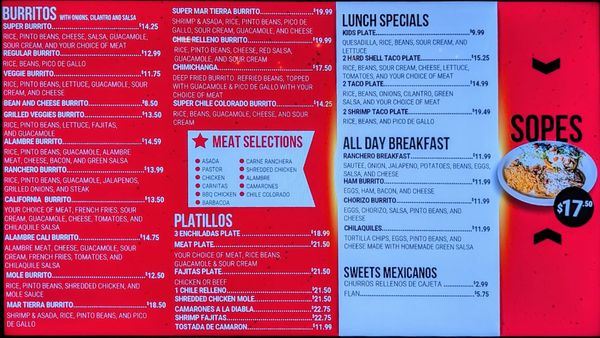 Menu photo 1 Two Amigos Mexican Taqueria Pleasanton, CA Menu photo 1 Two Amigos Mexican Taqueria Pleasanton, CA