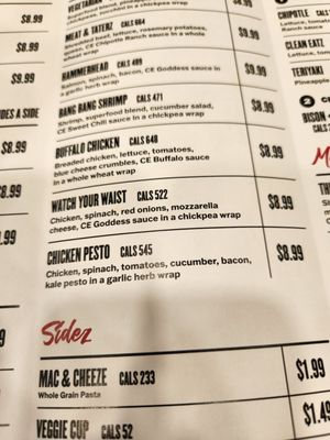 Menu photo 1 Clean Eatz W Chester Township, OH