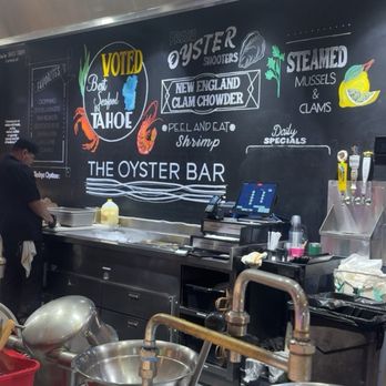 The Oyster Bar - Oyster bar-they cook in front of you. - Bars Near Me - Stateline, Nevada The Oyster Bar - Oyster bar-they cook in front of you. - Bars Near Me - Stateline, Nevada