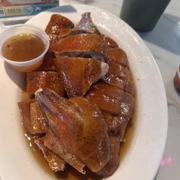 Roasted duck