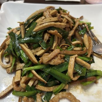 JJ Noodle House - Pork Leek with Bean Curd - Chinese Near Me - Rancho Cucamonga, California