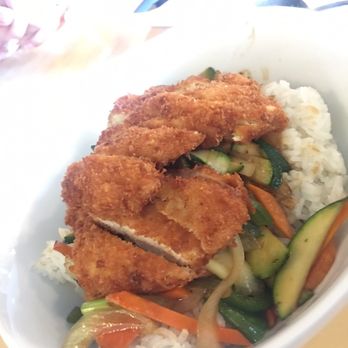 Li's noodles - Chicken katsu rice bowl - Pan Asian Near Me - Matthews, North Carolina