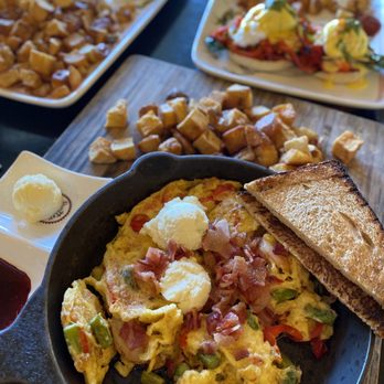 Breakfast Republic - Shrimp & ricotta frittata - Breakfast & Brunch Near Me - Irvine, California