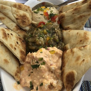 Avli River North - Sampler of Spreads - Greek Near Me - Chicago, Illinois Avli River North - Sampler of Spreads - Greek Near Me - Chicago, Illinois