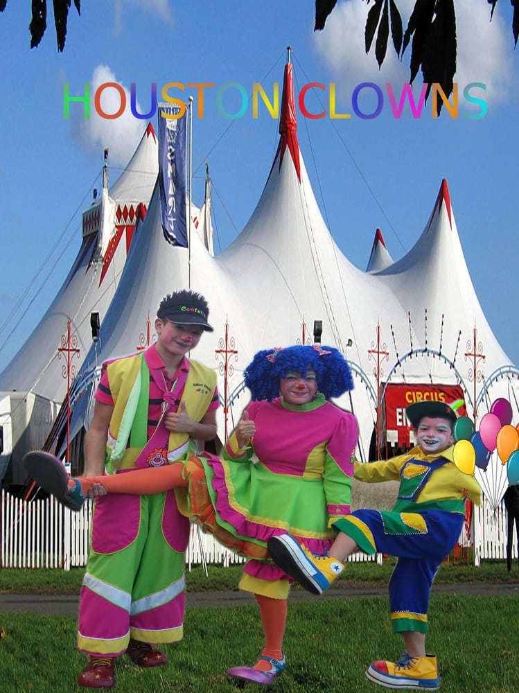 CONFETTY THE CLOWN Houston, Texas Party Equipment Rentals Phone