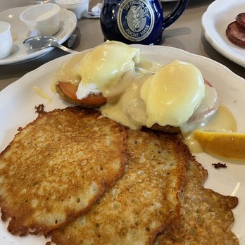 The Original Pancake House - Crab Benedict with potato pancakes - Juice Bars & Smoothies Near Me - Poway, California The Original Pancake House - Crab Benedict with potato pancakes - Juice Bars & Smoothies Near Me - Poway, California