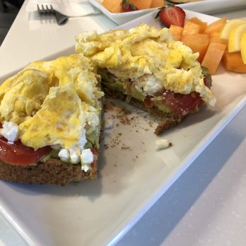 The Spot - Avocado Toast w/ scrambled egg - Creperies Near Me - Cambria, California The Spot - Avocado Toast w/ scrambled egg - Creperies Near Me - Cambria, California