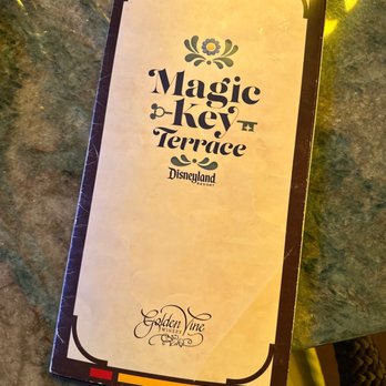 Magic Key Terrace - Magic Key Holder Dining - Excitement in a menu! - Wine Bars Near Me - Anaheim, California