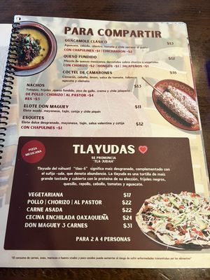 Menu photo 6 Don Maguey Mexican Restaurant Miami, FL Menu photo 6 Don Maguey Mexican Restaurant Miami, FL