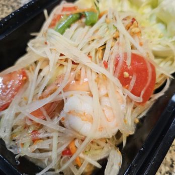 Maya Thai - Papaya Salad with Shrimp - Thai Near Me - Las Vegas, Nevada