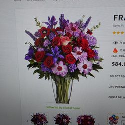 Blossom Flower Delivery - What I ordered