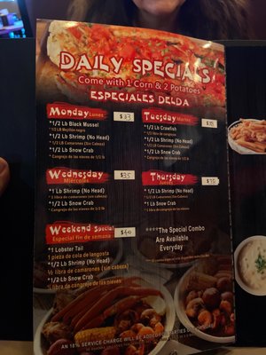 Menu photo 3 Red Crab Juicy Seafood Newark, NJ