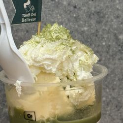 Matcha affogato