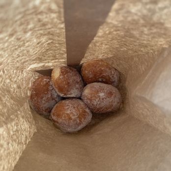 Sugar Beach Bake Shop - Hot malasadas coated with sugar - I ordered 10, I received 6 - Bakeries Near Me - Kihei, Hawaii Sugar Beach Bake Shop - Hot malasadas coated with sugar - I ordered 10, I received 6 - Bakeries Near Me - Kihei, Hawaii
