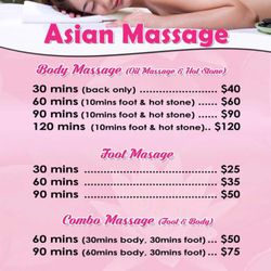 Asian Massage