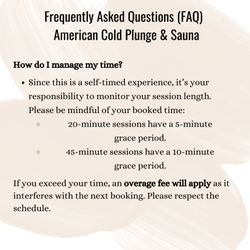 American Cold Plunge and Sauna