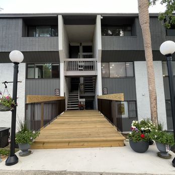 Bosshardt Property Management - Voila, first phase of new entry decks and lamp posts! - Property Management Near Me - Gainesville, Florida Bosshardt Property Management - Voila, first phase of new entry decks and lamp posts! - Property Management Near Me - Gainesville, Florida