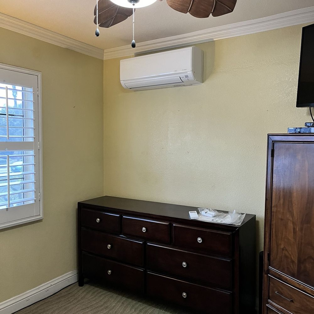 Bedroom mini-split