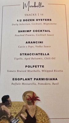 Menu photo 1 Mirabella Miami Beach, FL
