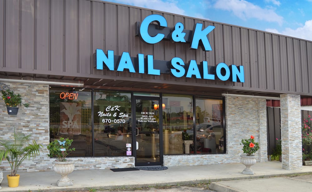 C & K Nail Salon Logo