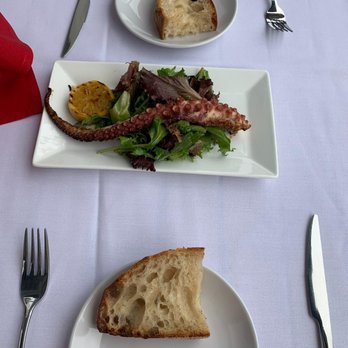 Sevtap Winery - If you don't get the octopus your missing out - Wine Tasting Room Near Me - Solvang, California