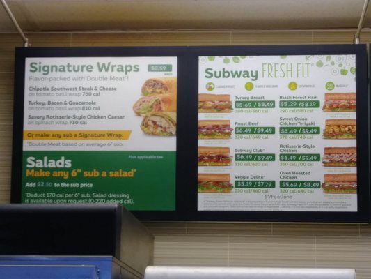 Menu photo 2 Subway Kilauea, HI