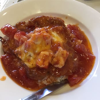 Leisure Cafe - Milan chicken steak over rice - Cantonese Near Me - San Leandro, California