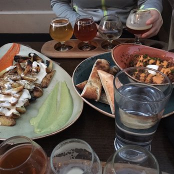 Vault Brewing - Pork belly fries and the chili & pita appetizer! Both were phenomenal. - Breweries Near Me - Yardley, Pennsylvania Vault Brewing - Pork belly fries and the chili & pita appetizer! Both were phenomenal. - Breweries Near Me - Yardley, Pennsylvania