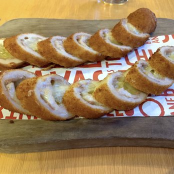 Jaleo - Flamenquines (Rock Spring Farm pork roll filled with Serrano ham and cheese) - Spanish Near Me - Washington, DC, District of Columbia
