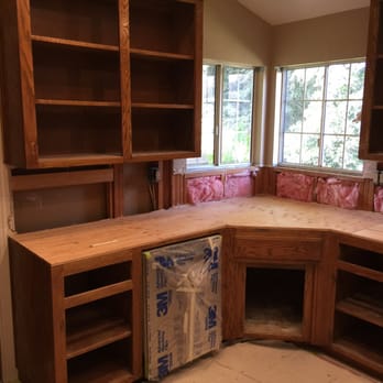 Quality Construction - the corner of a kitchen under construction - General Contractors Near Me