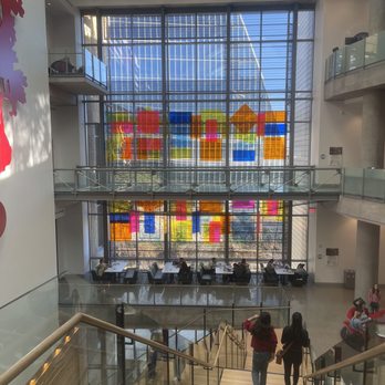 Austin Central Library - Central stairway - Libraries Near Me - Austin, Texas